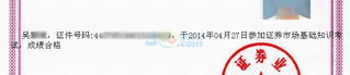 证券从业人员资格考试成绩查询,揭秘你的专业实力